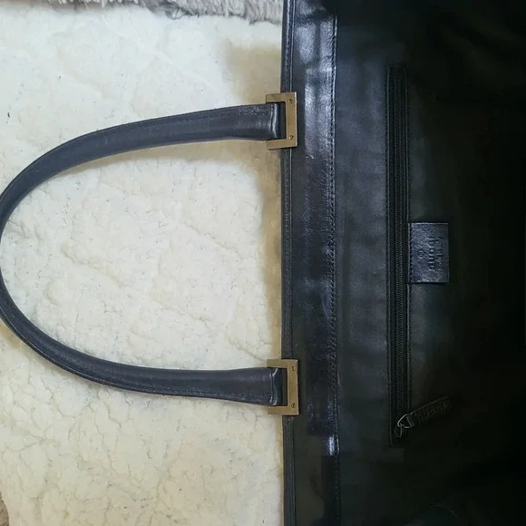 GUCCI Handbag Tote Bag Jackie GG Canvas.. Authentic - Picture 12 of 13